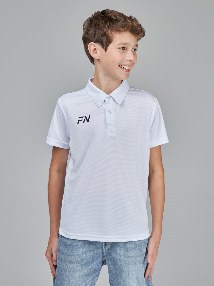 Купить Детская футболка-поло Sport Polo Kid White в Минске - KFN4012001-100
